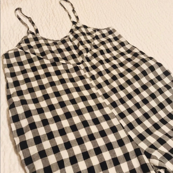 Zanzea Jumpsuit Checkered Wide Leg Full Length - Picture 1 of 4